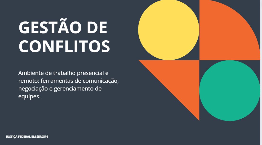 Gestão de conflitos no ambiente de trabalho presencial e remoto - T3